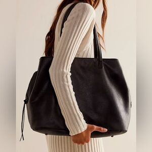 FREE PEOPLE Sid Slouchy Vegan Tote
